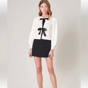 Sugar+Lips Bowtie Cardigan NWT